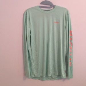 Mint Green Long-Sleeve Dri-Fit Shirt